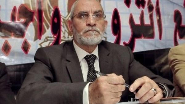 Mohammad Badie, head of Egypt's Muslim Brotherhood. (File photo: AFP) Mohammad Badie, head of Egypt's Muslim Brotherhood. (File photo: AFP)